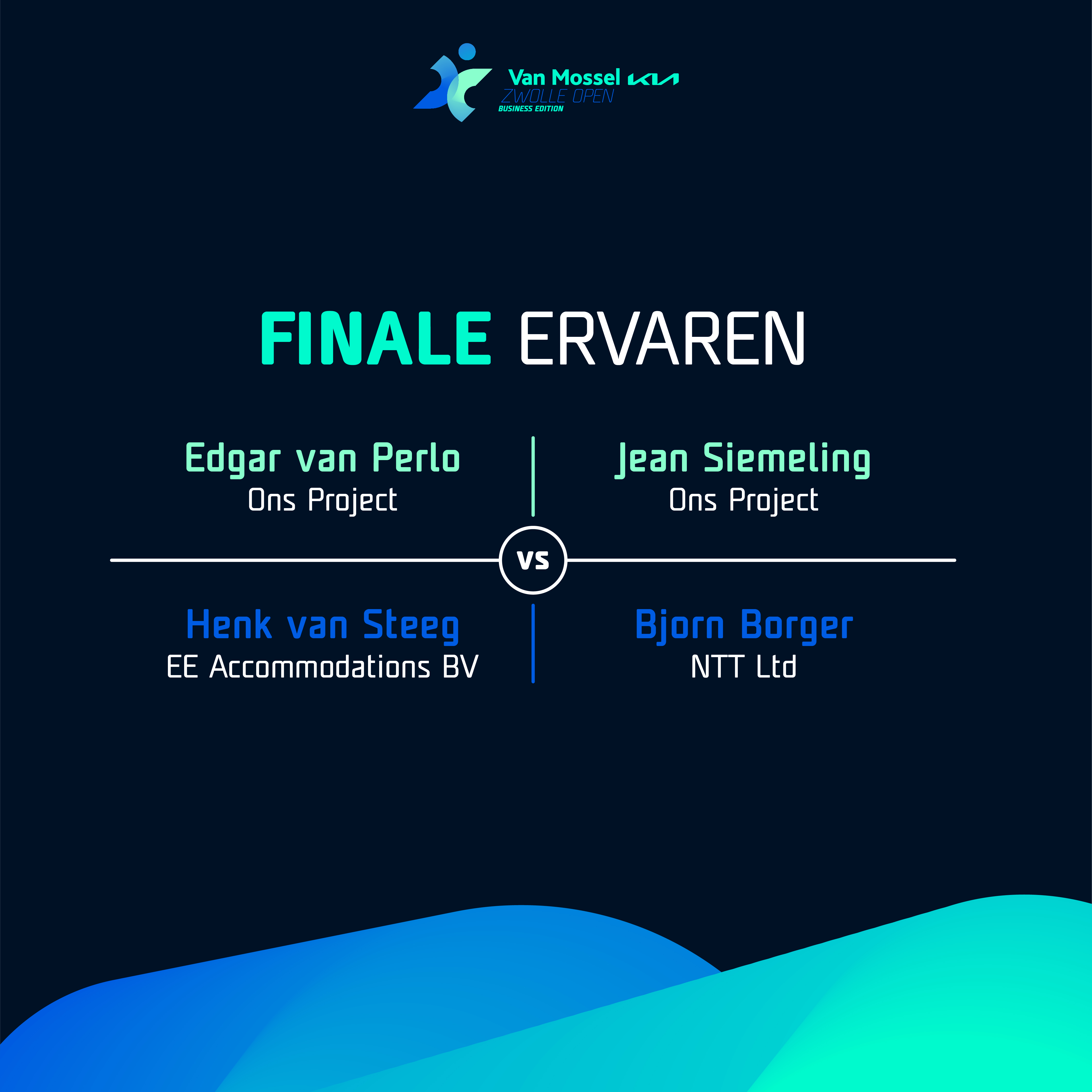 Alle finalisten Van Mossel Kia Zwolle Open bekend FrontRow